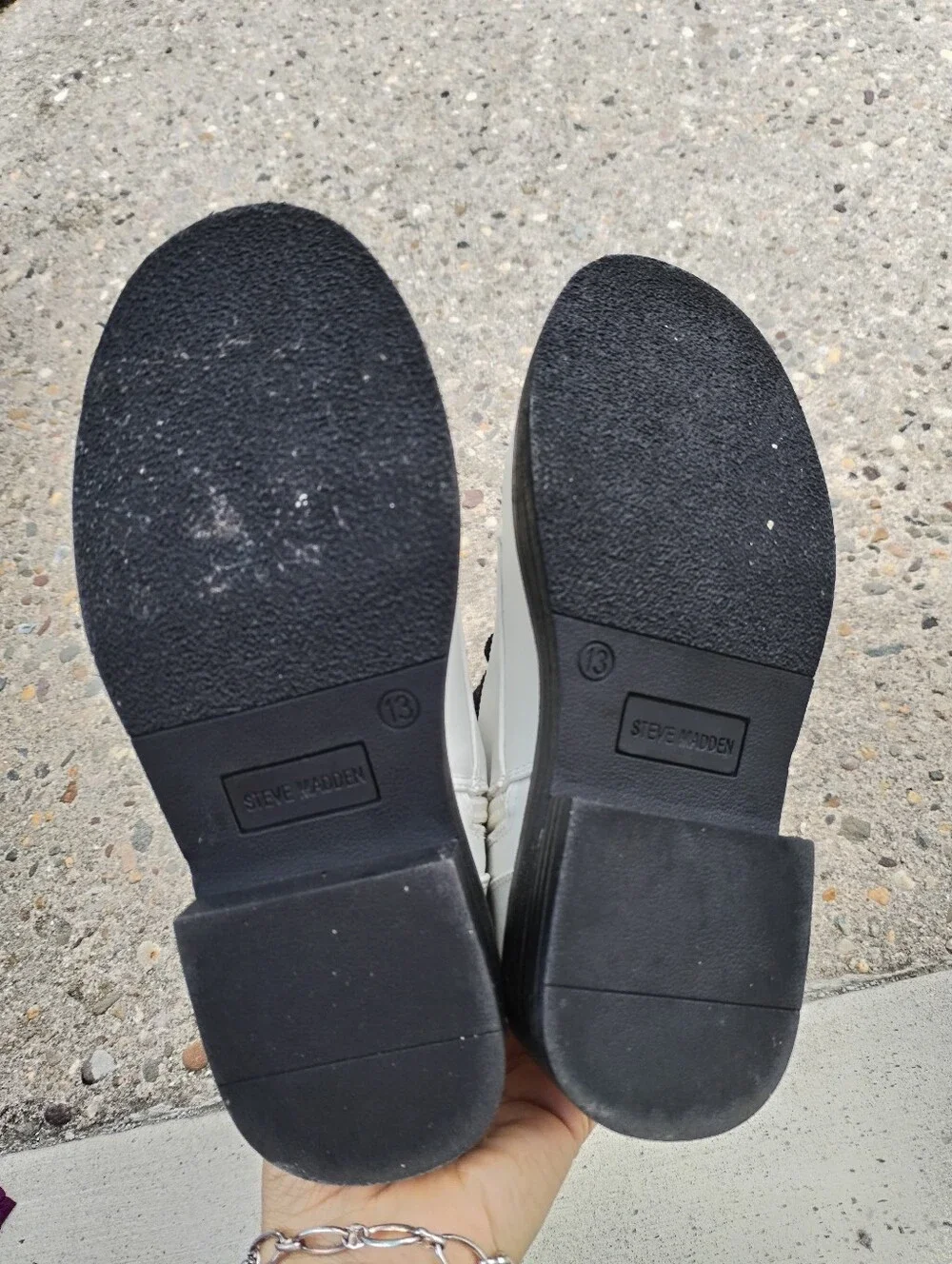 Kids Steve Madden Boots size 13, Like New .